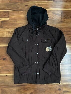 Carhartt Brown Men’s Hooded Field Jacket